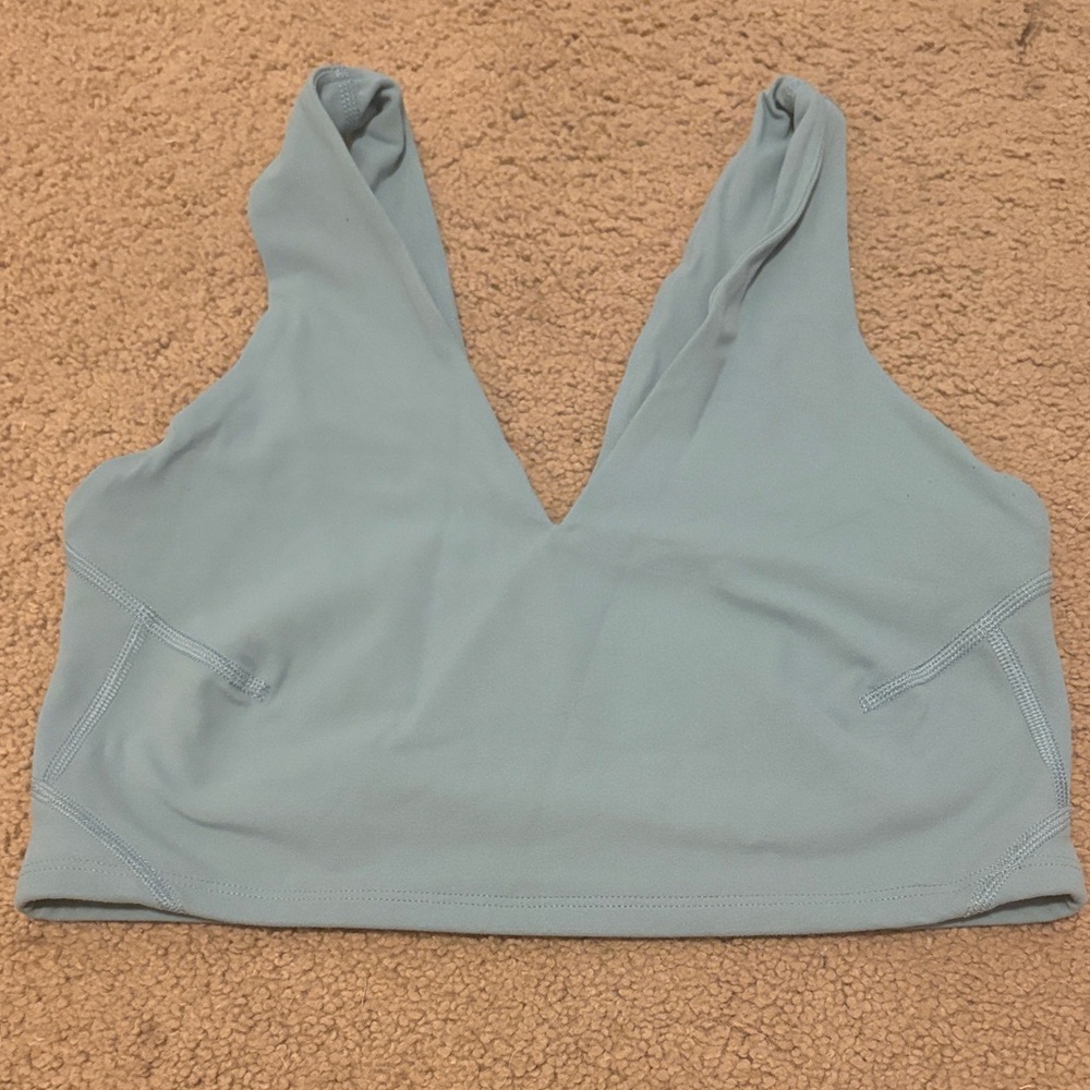 FP Movement by Free People Blue Crop Top